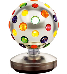 Musikk - Disco ball - Shiny Silver - 28 cm