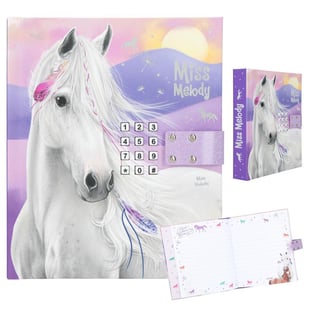 Miss Melody - Dagbok med kod och musik - White Horse