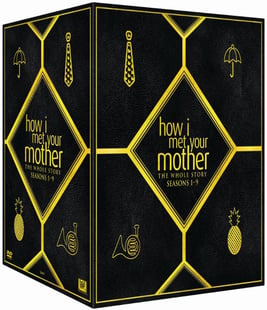 How I Met Your Mother: Komplettbox - säsong 1-9 (28 skivor) - DVD