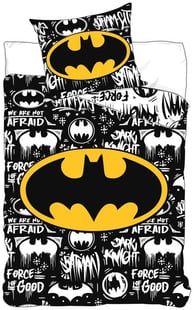 Sengetøj - Voksen str. 140 x 200 cm - Batman
