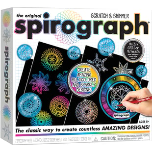 Spirograph - Skrapa och skimra