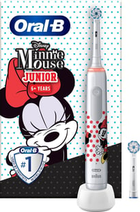 Oral-B - Pro 3 Junior Minnie Sensitive - Elektrisk Tandbørste