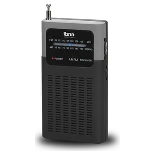 Radio Portátil TM Electron Negro
