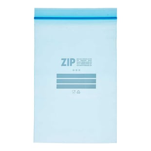 Bolsa para congelador Azul Zip (20 uds)