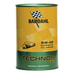 Aceite de Motor para Coche Bardahl TECHNOS C60 Exceed SAE 5W 40 (1L)