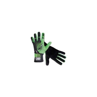 Men's Driving Gloves OMP MY2018 Svart, str. L