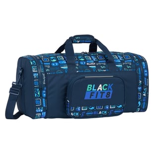Bolsa de Deporte BlackFit8 Retro Azul marino (55 x 26 x 27 cm)