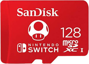 Sandisk Nintendo Switch 128 GB minneskort