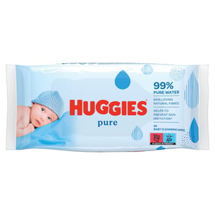 Huggies Pure Feuchte Babypflegetücher 56