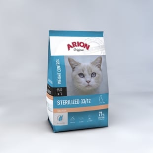 Arion - Kattmat - Original Cat Sterilized - Lax - 2 Kg