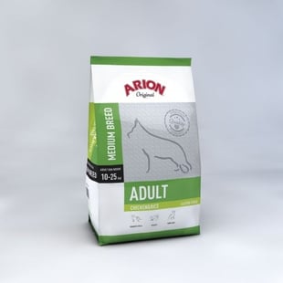 Arion - Hundefoder - Adult Medium - Kylling & Ris - 3 Kg