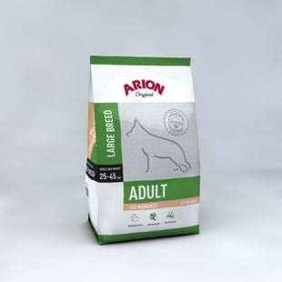 Arion - Hundfoder - Adult Large - Lax och ris - 12 kg