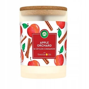 Air Wick Scented Candle Cinnamon & Apple 185 gr