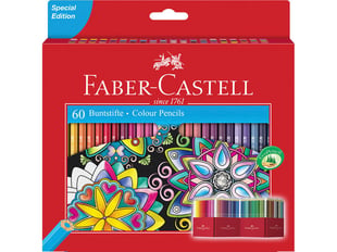 Faber-Castell - Castle box Färgpennor 60 st.