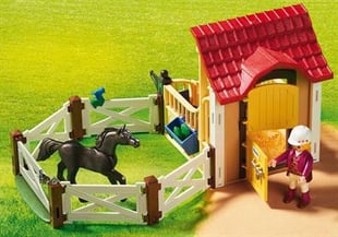 Playmobil Horse Stable With Araber 6934