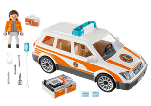 Playmobil Redningsbil Med Sirene 70050