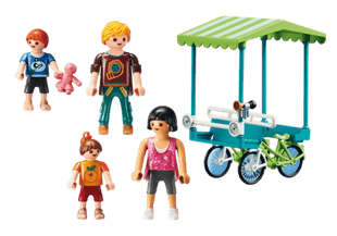 Playmobil Familiecykel 70093