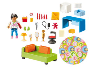  Playmobil Dollhouse Jugendzimmer 70209