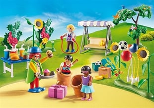 Playmobil Dollhouse Børnefødselsdag Med Klovn 70212