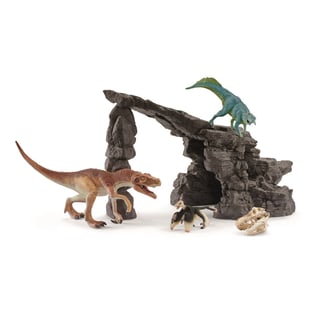 Schleich - Dino set med grotta (41461)