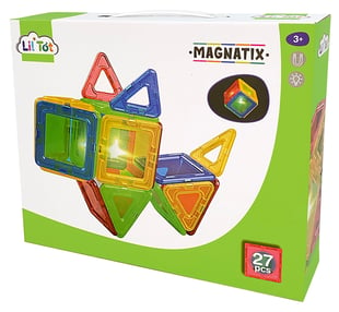 Magnatix, Magnetiske fliser med lys 27 stk