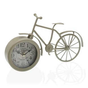 Reloj de Mesa Bicicle Gris Metal (6 x 20 x 33 cm)