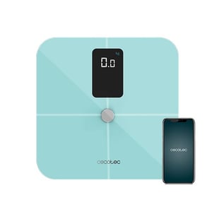 Báscula Digital de Baño Cecotec Surface Precision 10400 Smart Healthy Vision Azul