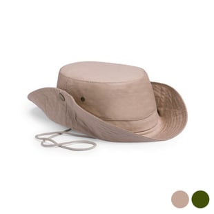 Hatt med bred kant Safari 149335, Grön