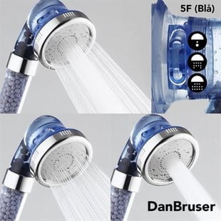 3 Funktionen Duschkopf - Sparen Sie bis zu 35% Wasserverbrauch