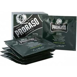 Proraso Cypress & Vetyver After Shave Refresh Tissues 6 st.