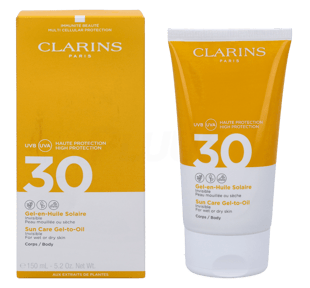 Clarins Invisible Sun Care Gel-To-Oil Body SPF30