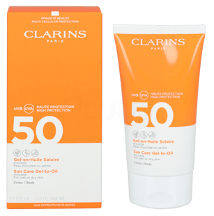 Clarins Invisible Sun Care Gel-To-Oil Body SPF50