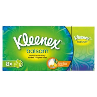 Kleenex Balsam Lommetørklæder 8 stk 
