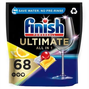 Finish Quantum Ultimate Dishwasher Tabs Lemon 68 st.