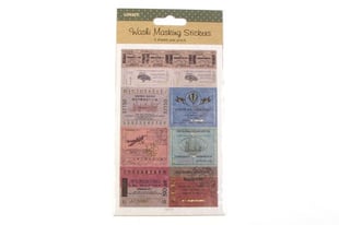 HOBBY2YOU Masking sticker Vintage billetter 2 stk