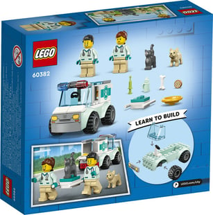 Lego City Great Vehicles Dyrlæge-Redningsvogn    
