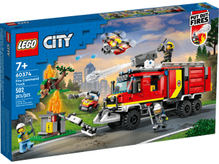 LEGO City - brandkårens kommandovagn (60374)