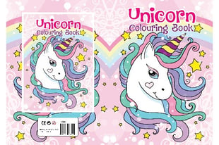 Målarbok A4 Unicorn.2 16 sidor