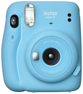Fuji - INSTAX Mini 11 - analogt øyeblikkelig kamera Blå