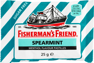 Fisherman's Friend Spearmint Sukkerfri 25 g