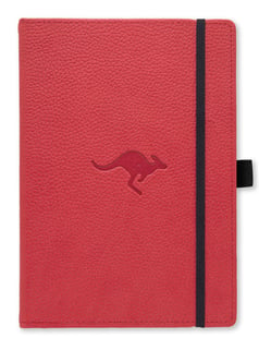 Dingbats* Wildlife A5+ Red Kangaroo Notebook - Graph