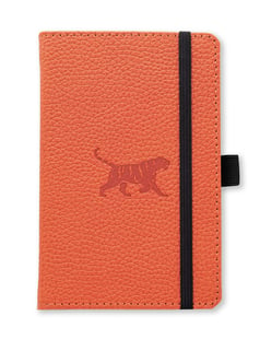 Dingbats* Wildlife A6 Pocket Orange Tiger Notebook - Graph