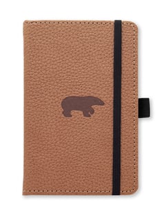 Dingbats* Wildlife A6 Pocket Brown Bear Notebook - Graph