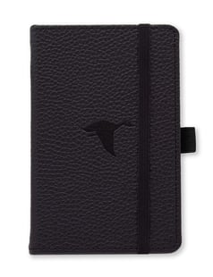 Dingbats* Wildlife A6 Pocket Black Duck Notebook - Plain