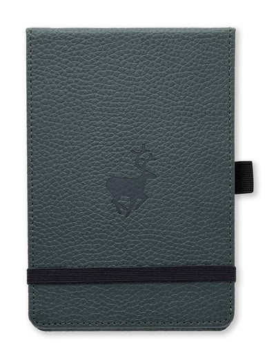 Dingbats* Wildlife A6+ Reporter Green Deer Notebook - Plain