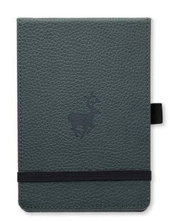 Dingbats* Wildlife A6+ Reporter Green Deer Notebook - Graph