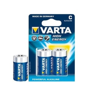 Alkaliskt batteri Varta LR14 C 1,5 V High Energy (2 pcs) Blå