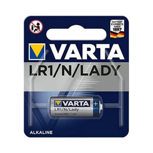 Alkaliska Batterier Varta LR1 BLx1 1,5 V