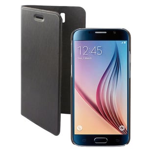 Folio-fodral för mobil Samsung Galaxy S6 KSIX Magnet Svart
