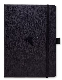 Dingbats* Wildlife A5+ Black Duck Notebook - Dotted